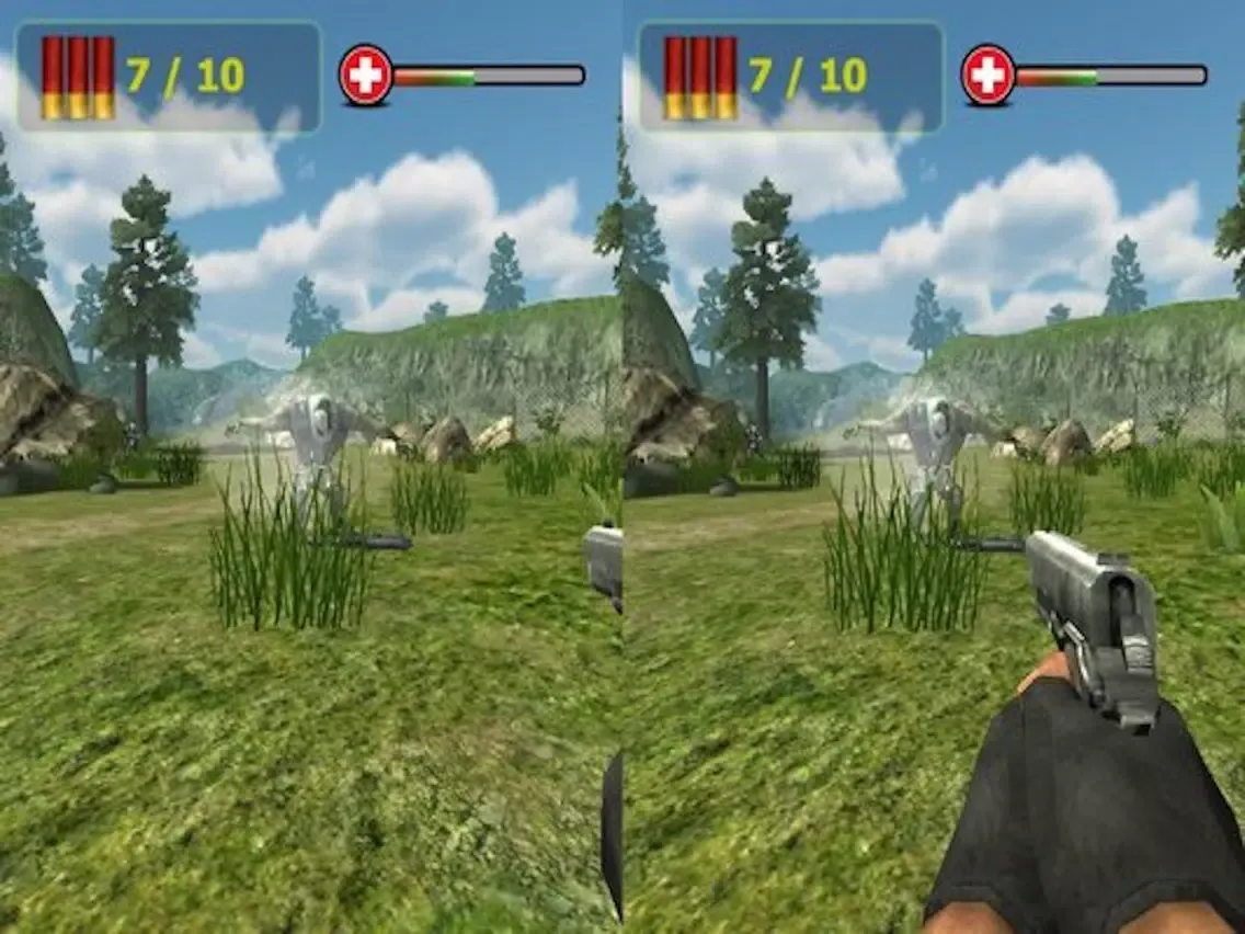 VR Modern Robot Squad shooter iPad  Screenshots