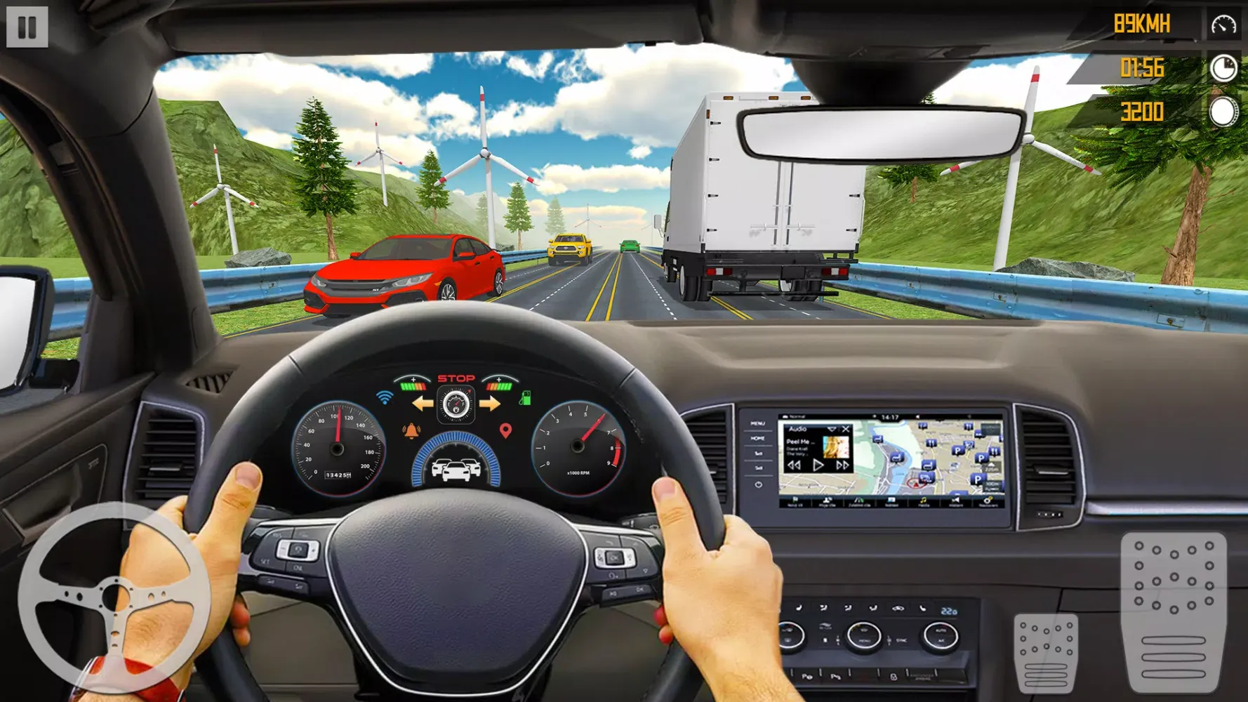 VR Traffic Racing In Car Drive Screenshots