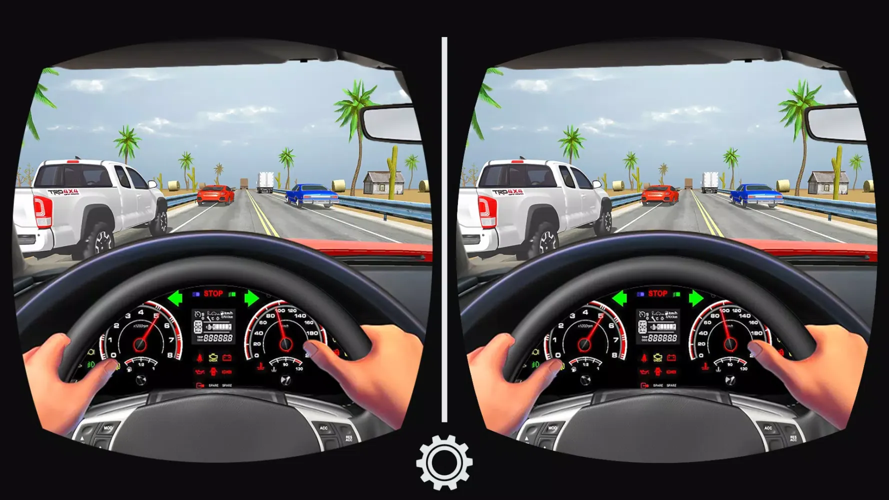 VR Traffic Racing In Car Drive Screenshots