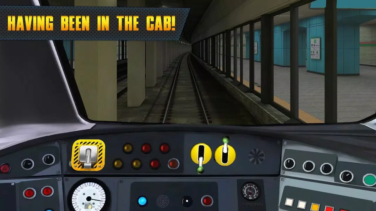 Capturas de tela do Subway Train 3D Control