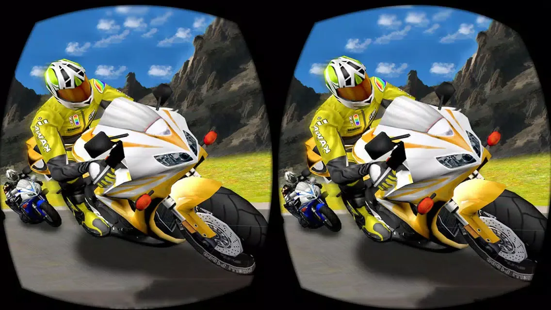 Ảnh chụp màn hình của VR Bike Championship - Xtreme Racing Game for free
