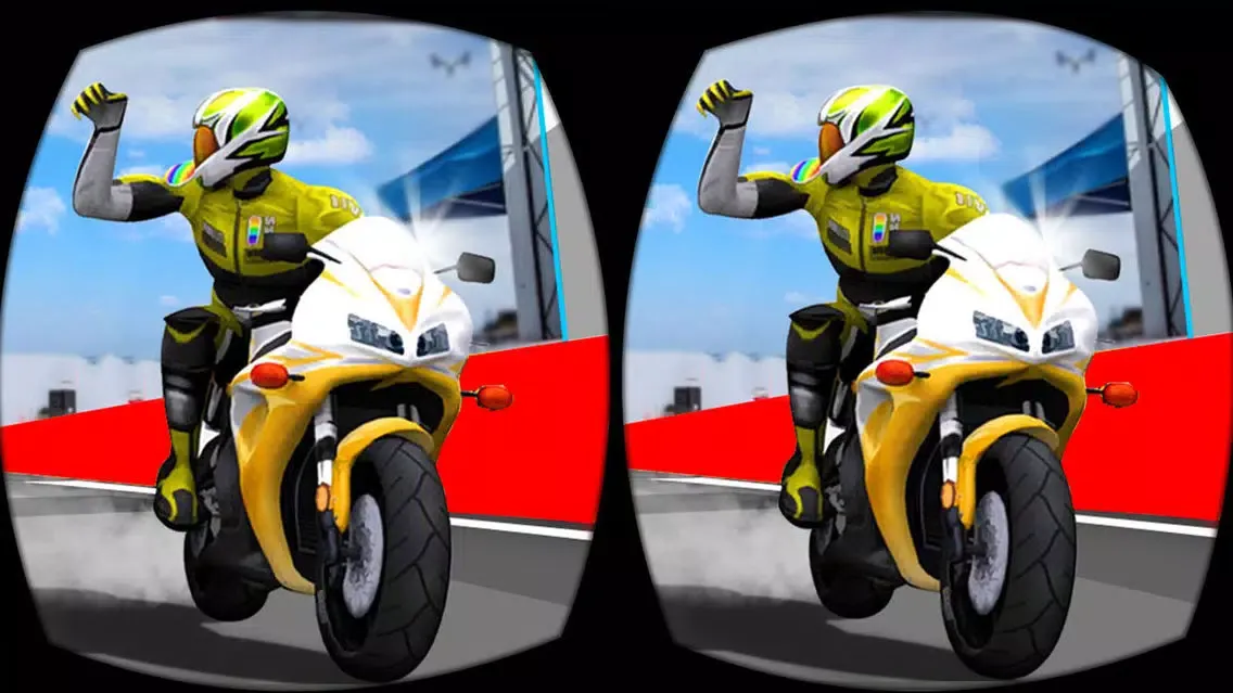 Ảnh chụp màn hình của VR Bike Championship - Xtreme Racing Game for free
