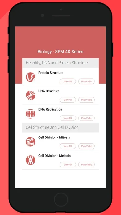 Capturas de tela do SPM 4D Series: Biology