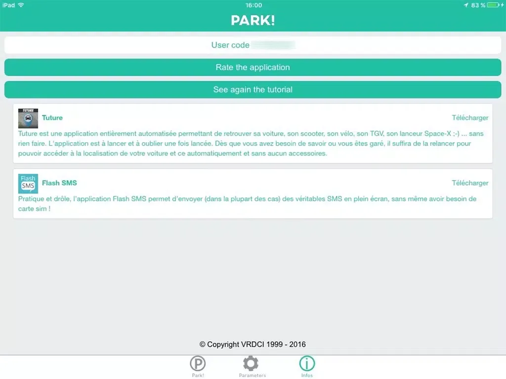 Park! iPad 應用截圖