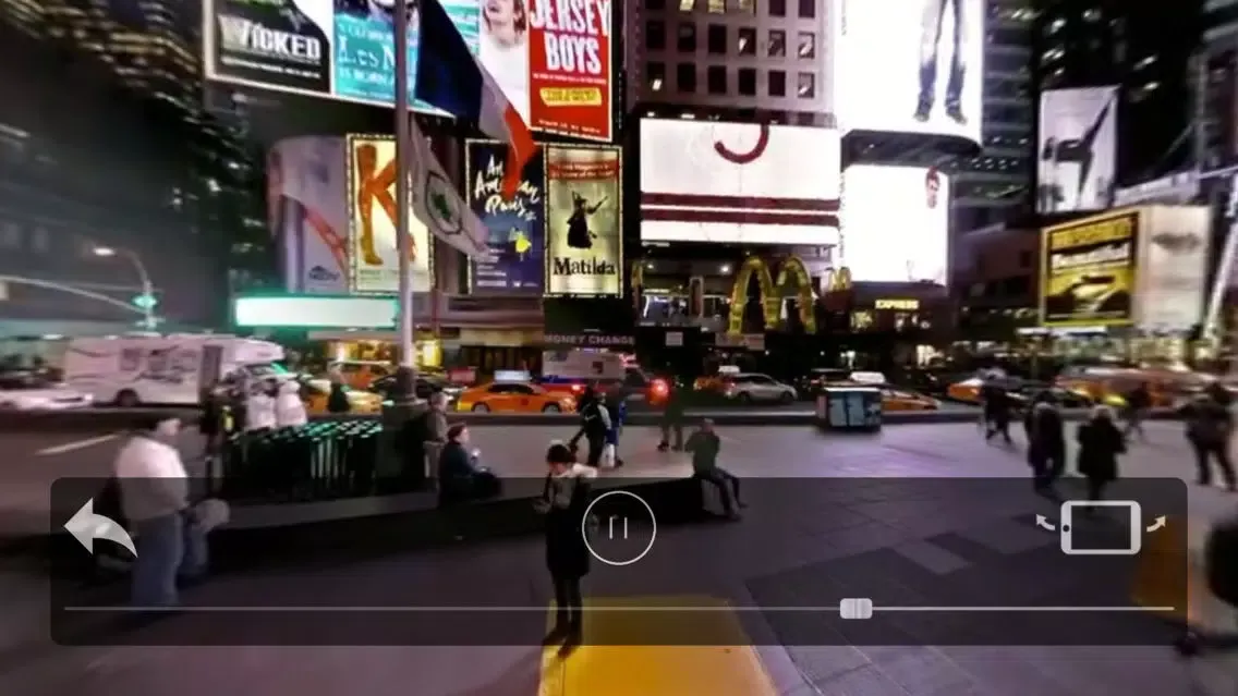 Capturas de tela do 360 VR Video Player 3D