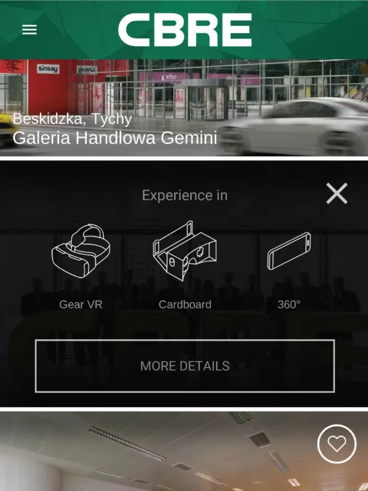 CBRE VR SOLUTIONS iPad  Ekran Görüntüleri