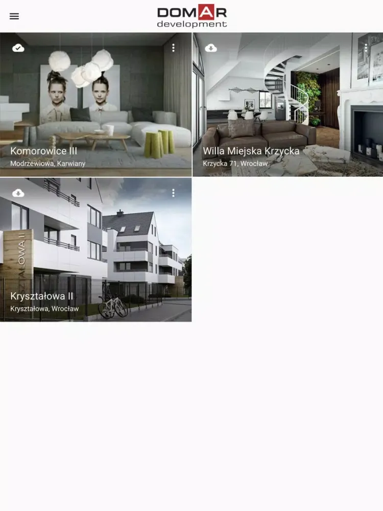 Domar Development iPad  سکرین شاٹس