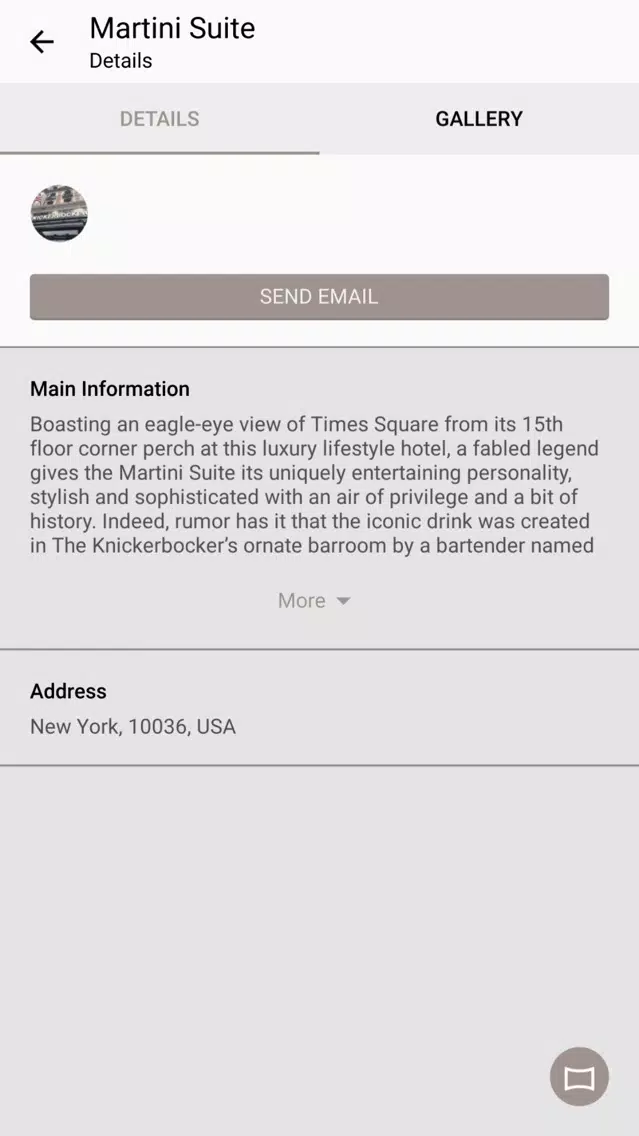 Tangkapan layar The Knickerbocker Hotel VR
