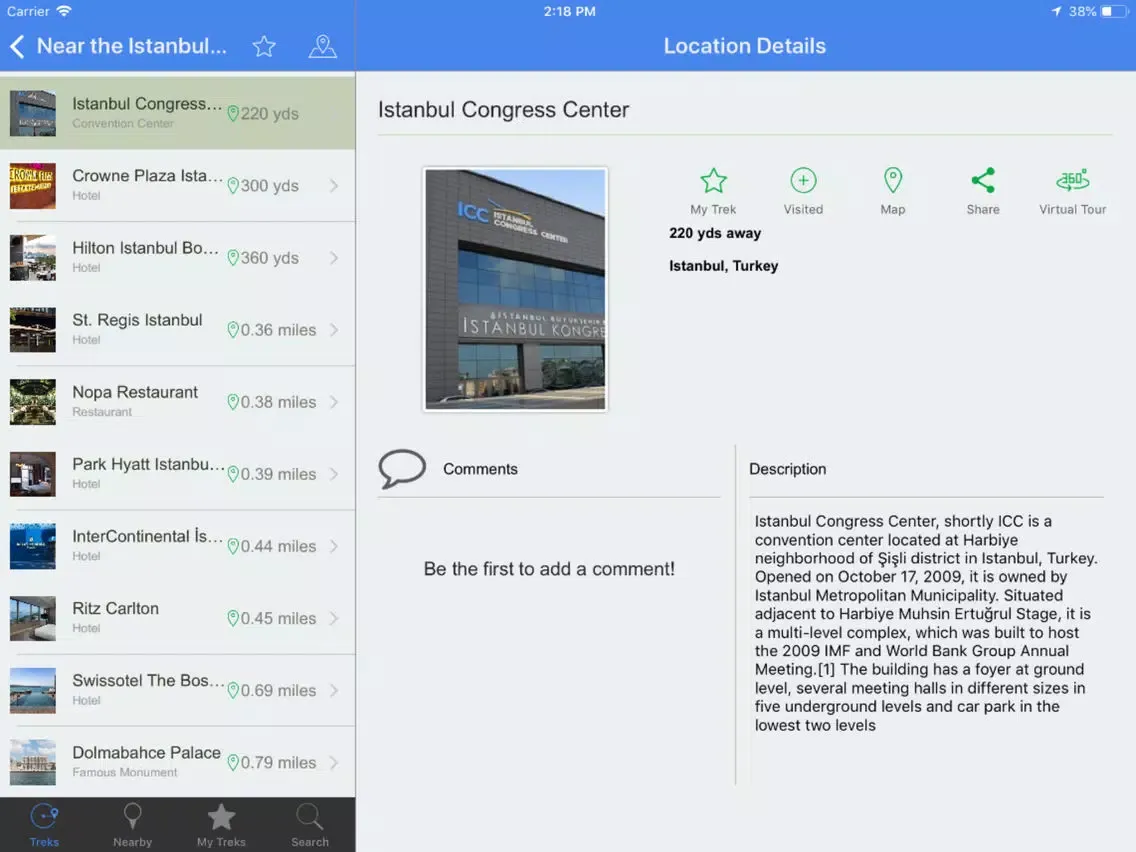 Conventional VR Guide Istanbul iPad  Ekran Görüntüleri