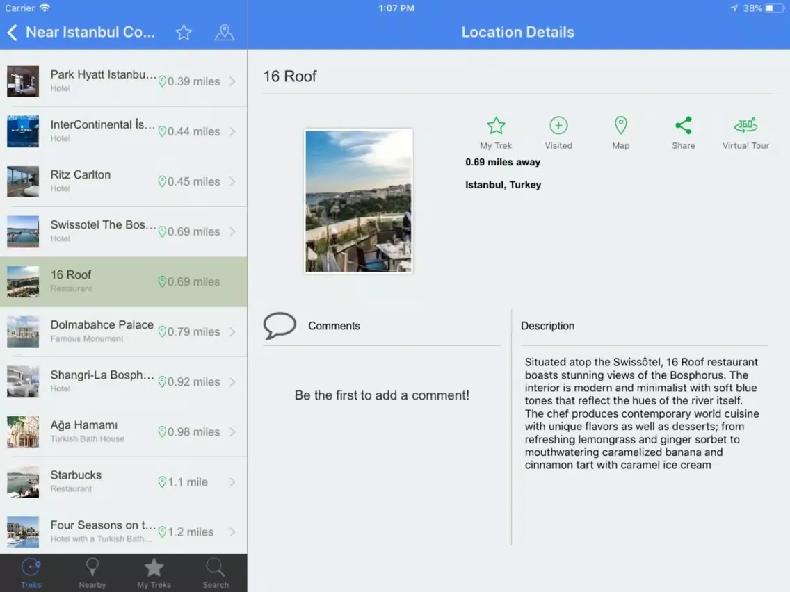 Conventional VR Guide Istanbul iPad  Ekran Görüntüleri