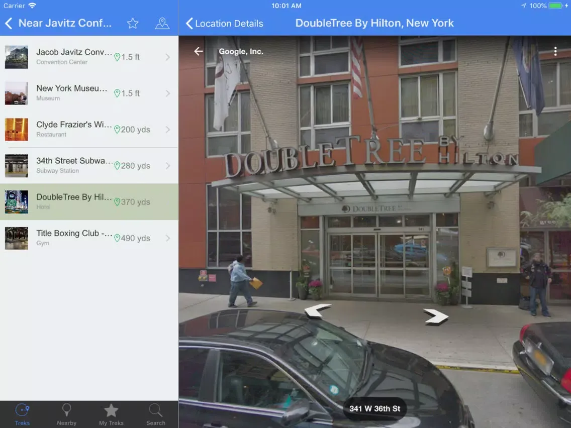 Zrzuty ekranu Conventional VR Guide: NYC iPad 