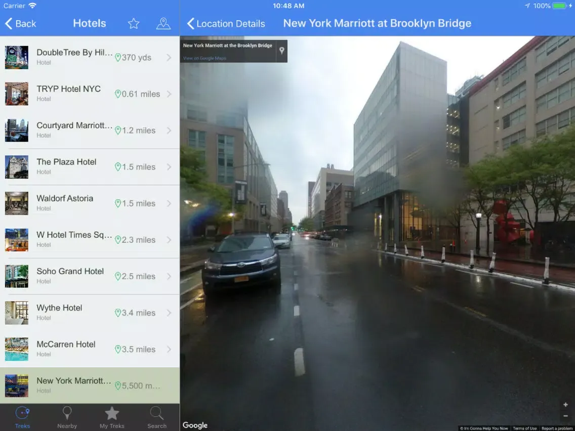 Zrzuty ekranu Conventional VR Guide: NYC iPad 
