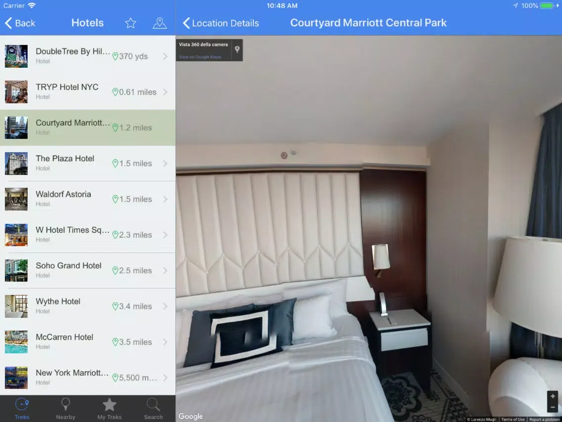Zrzuty ekranu Conventional VR Guide: NYC iPad 