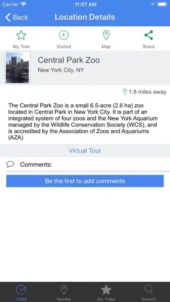 Zrzuty ekranu Conventional VR Guide: NYC