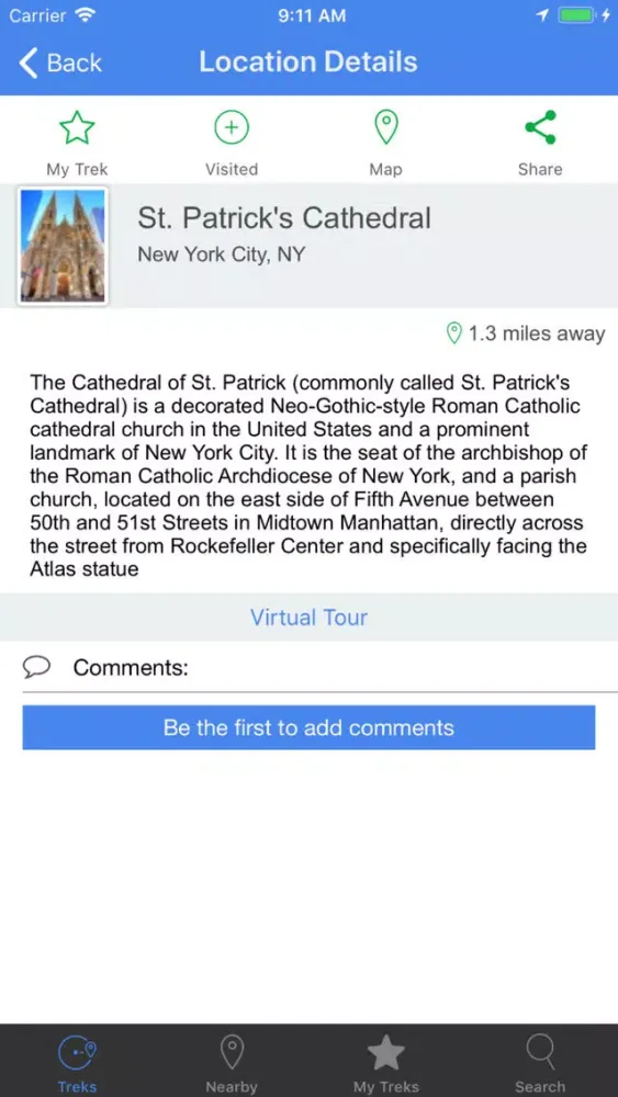 Zrzuty ekranu Conventional VR Guide: NYC