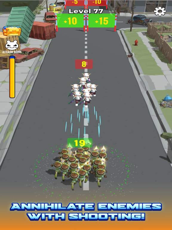 ภาพหน้าจอของ Girl Fighters Runner & Merge iPad 