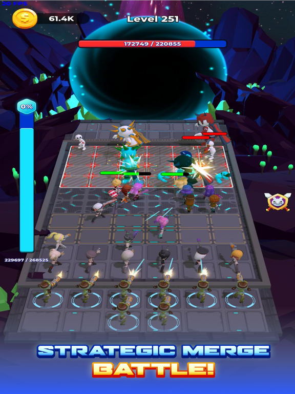 ภาพหน้าจอของ Girl Fighters Runner & Merge iPad 
