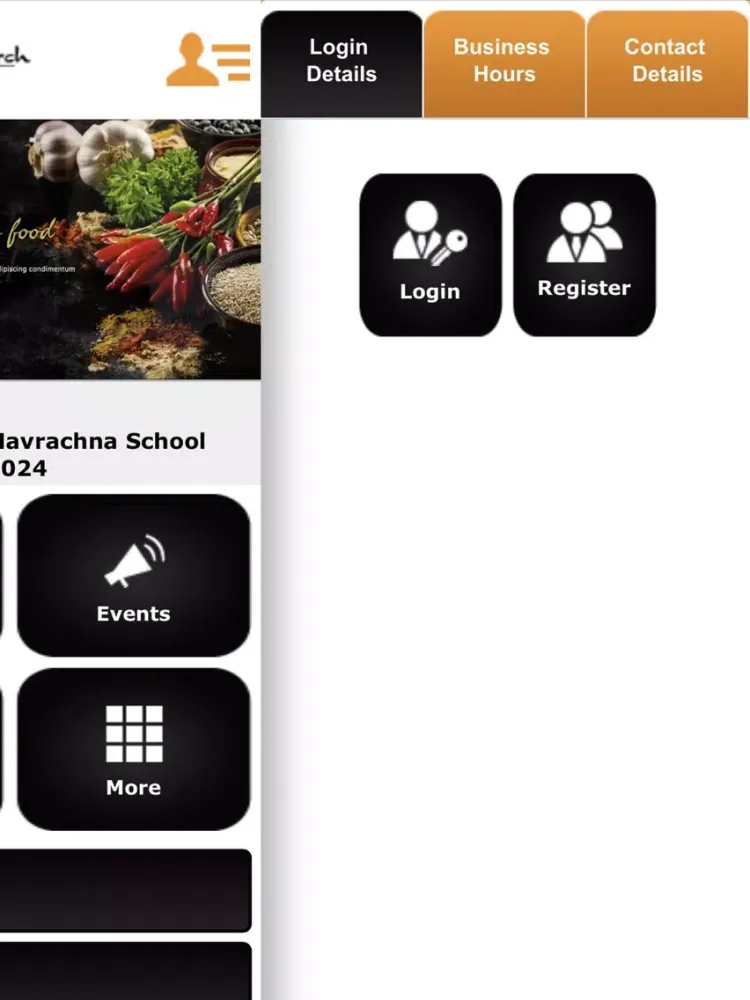 Kali Mirch Cafe and Restaurant iPad  سکرین شاٹس