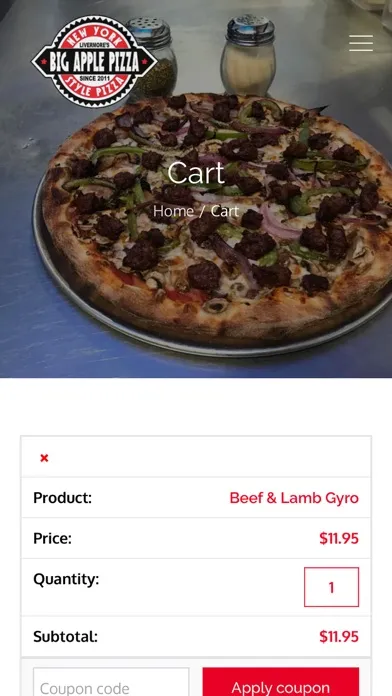 Capturas de pantalla de Livermores Big Apple Pizza