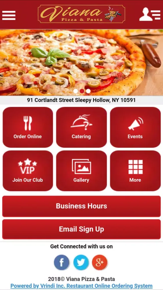 Viana Pizza And Pasta應用截圖