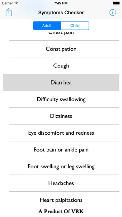 صور Symptoms Checker