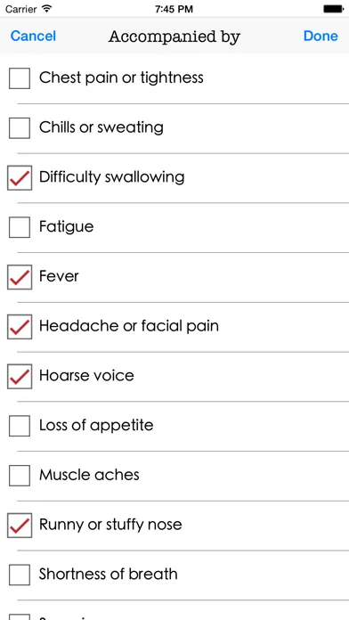 صور Symptoms Checker