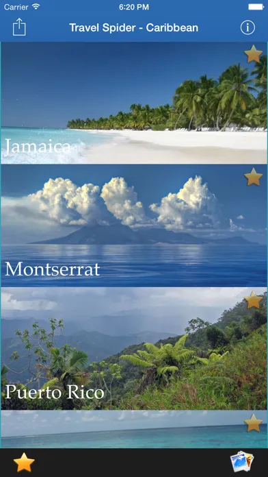 Tangkapan layar Travel Spider - Caribbean