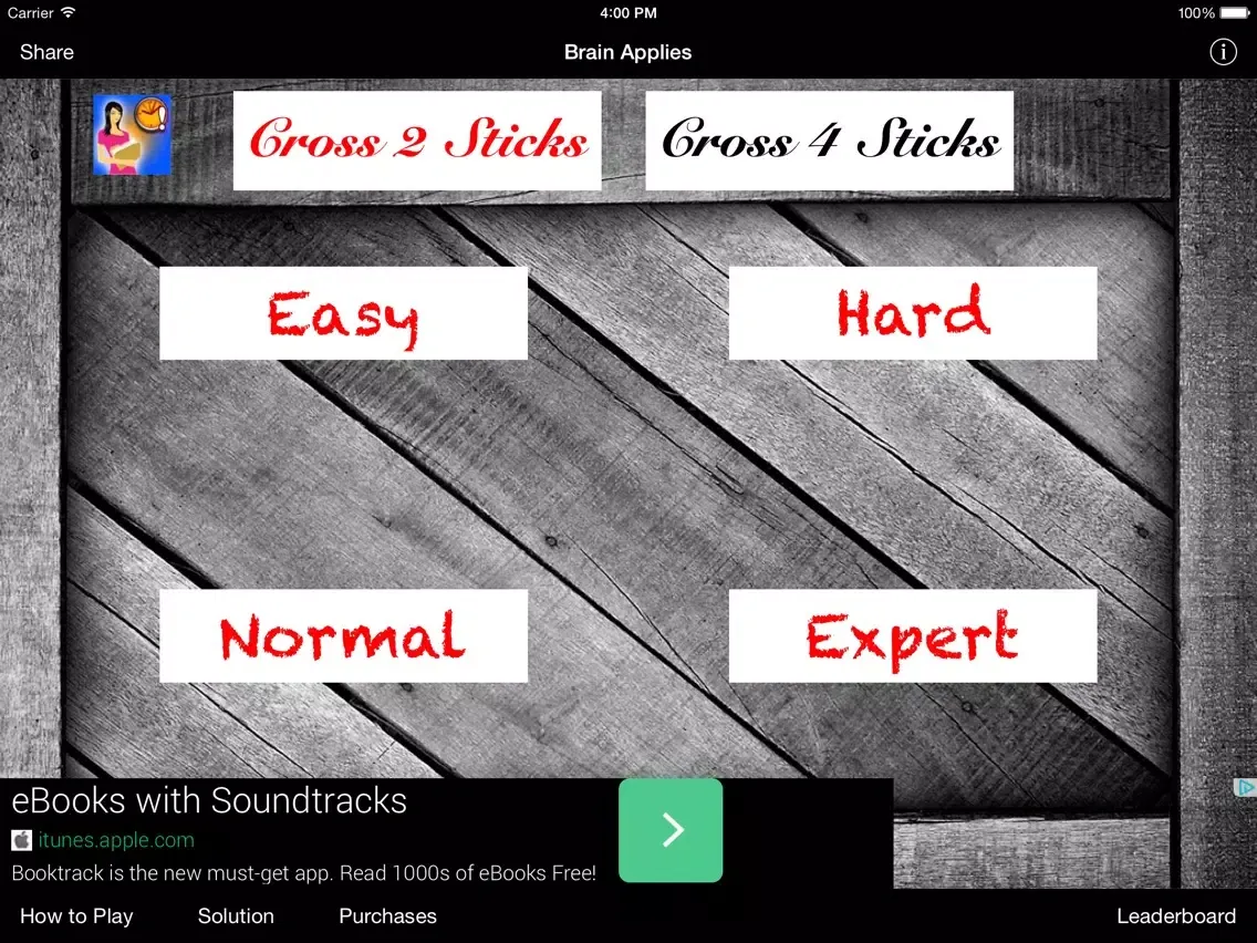 Capturas de pantalla de Brain Applies : Matchstick Cross iPad 