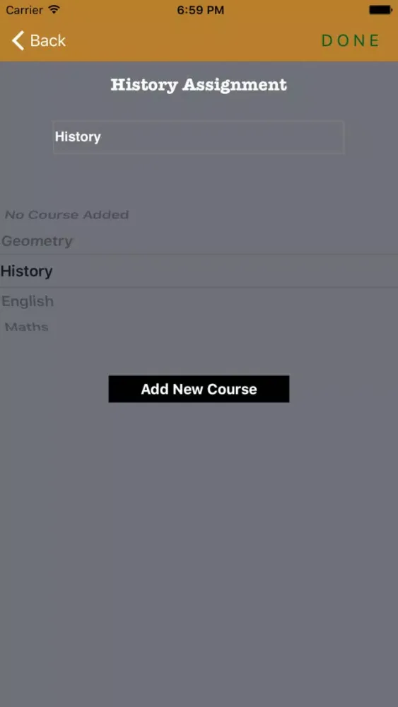Ảnh chụp màn hình của HomeWork Reminder