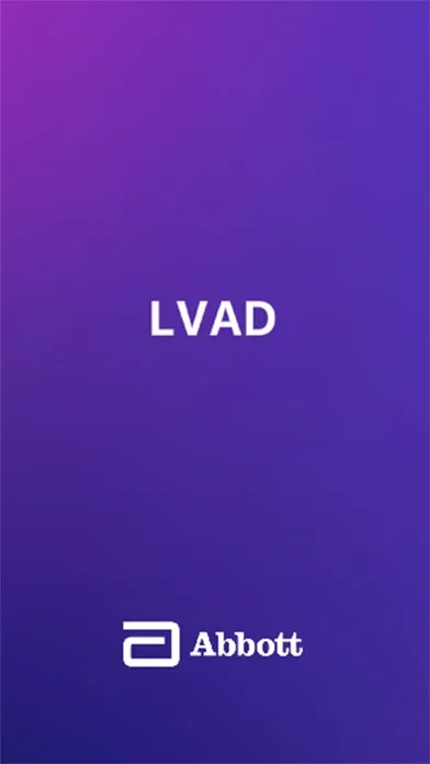 ภาพหน้าจอของ LVAD by Abbott