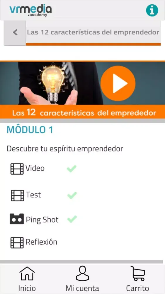 Atrévete a emprender سکرین شاٹس