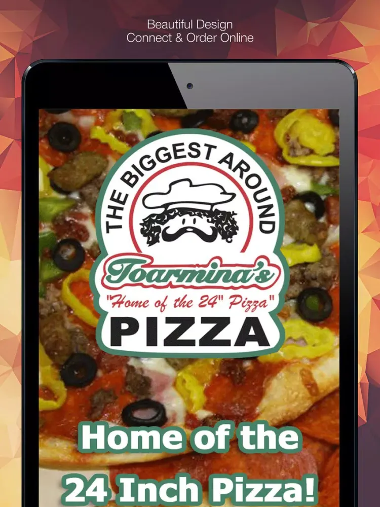 Toarmina's Pizza iPad 應用截圖