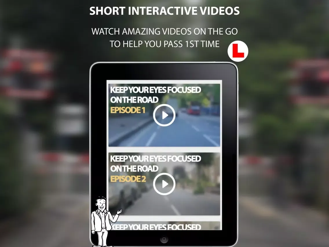 Theory Test UK 2019 Vroome iPad  سکرین شاٹس