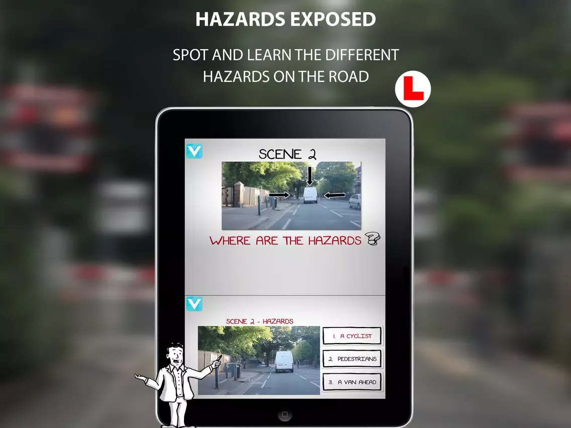 Theory Test UK 2019 Vroome iPad  سکرین شاٹس