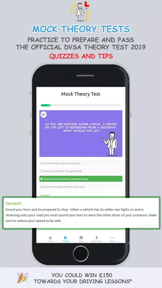 Theory Test UK 2019 Vroome سکرین شاٹس