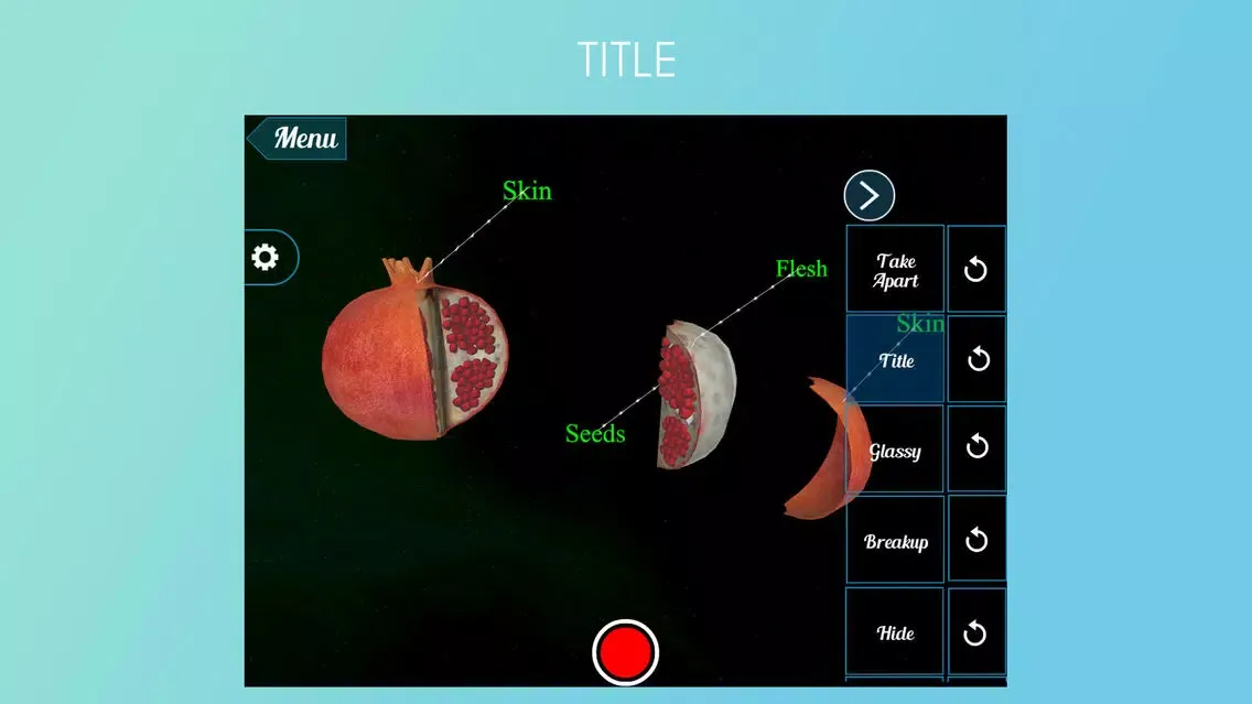 Ảnh chụp màn hình của VR Pomegranate