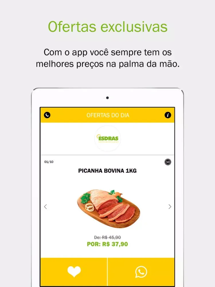 Screenshot di Esdras Supermercados iPad 