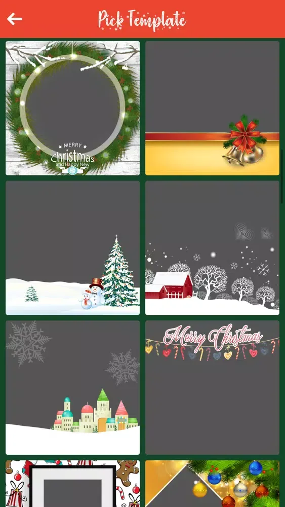 Zrzuty ekranu Xmas Story Maker, Greetings