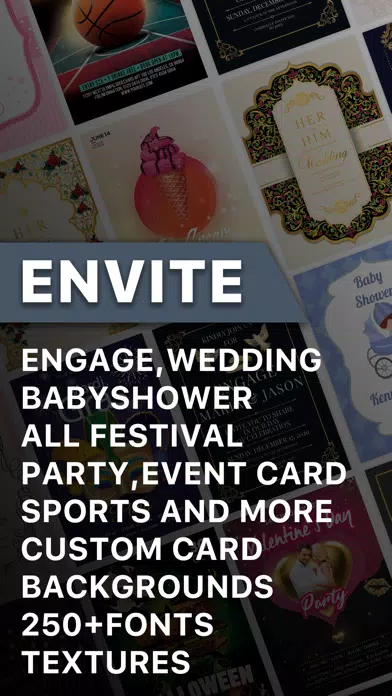 Invitation Maker Studio: RSVP應用截圖