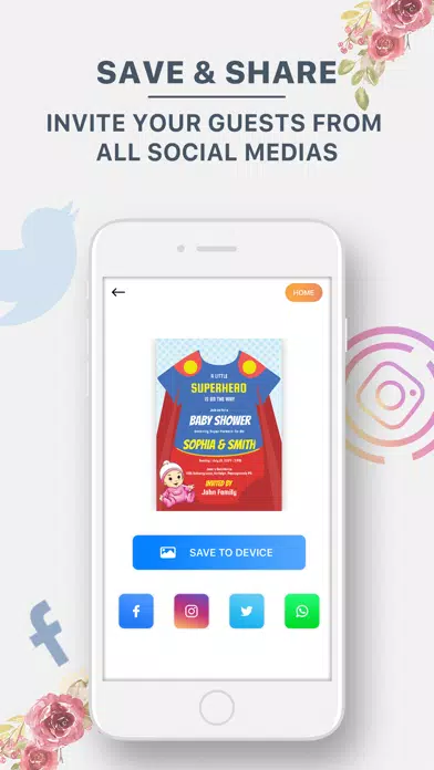 Invitation Maker Studio: RSVP應用截圖