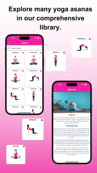 Yoga World - Daily Workouts应用截图