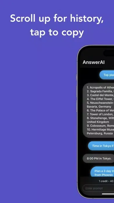 Capturas de pantalla de AnswerAI