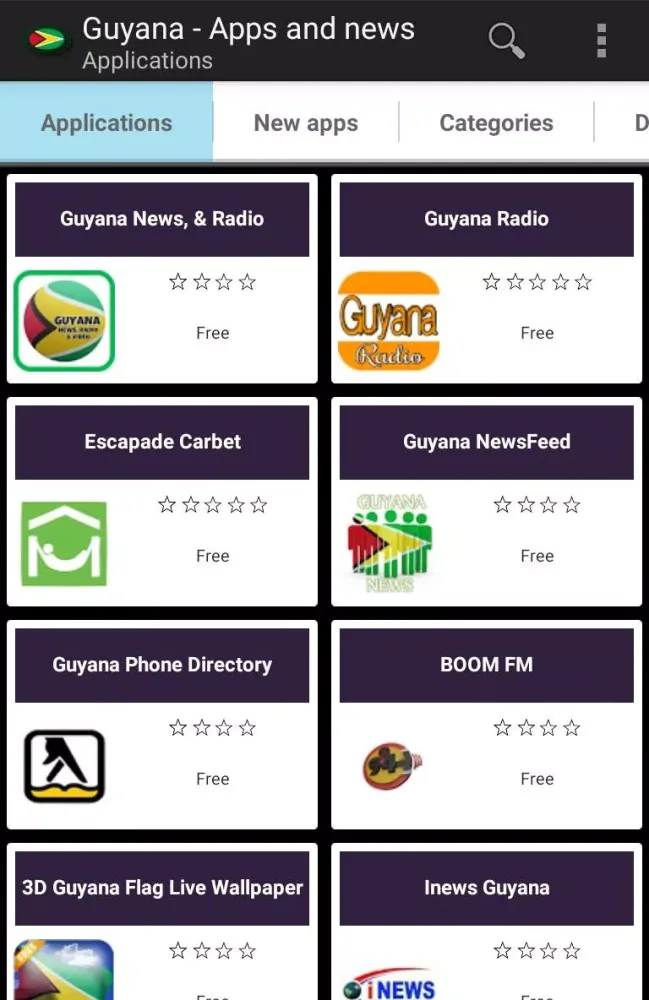 Guyanese apps应用截图