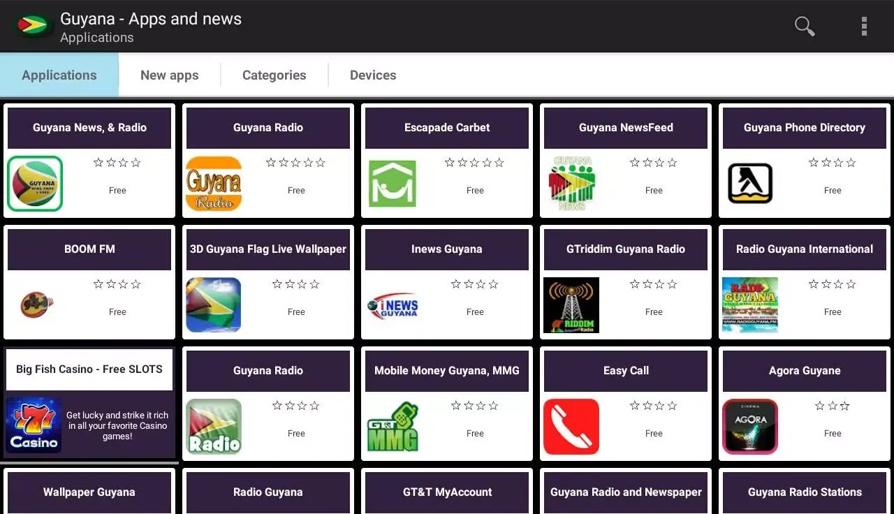 Guyanese apps应用截图