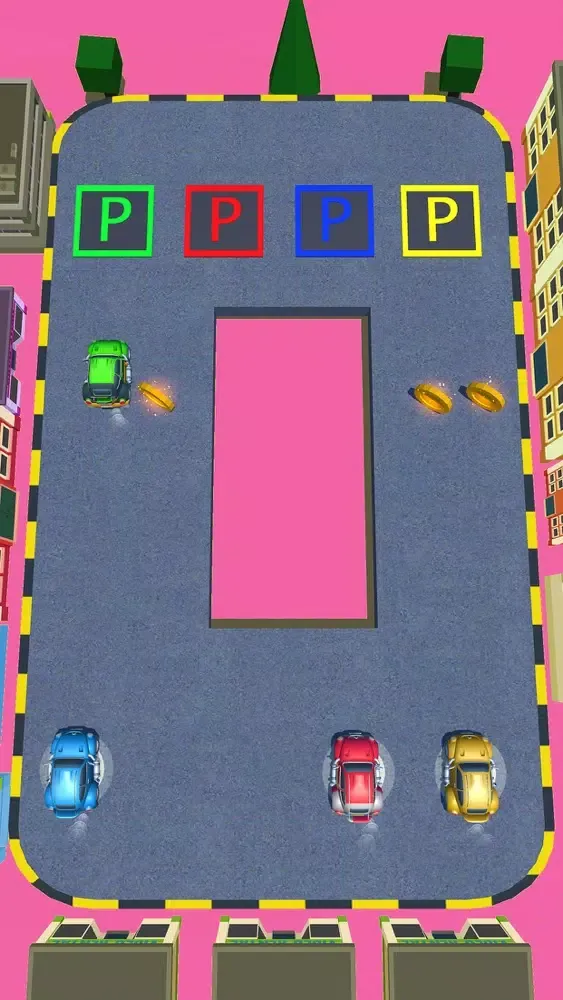 Ảnh chụp màn hình của Parking Draw Path Puzzle