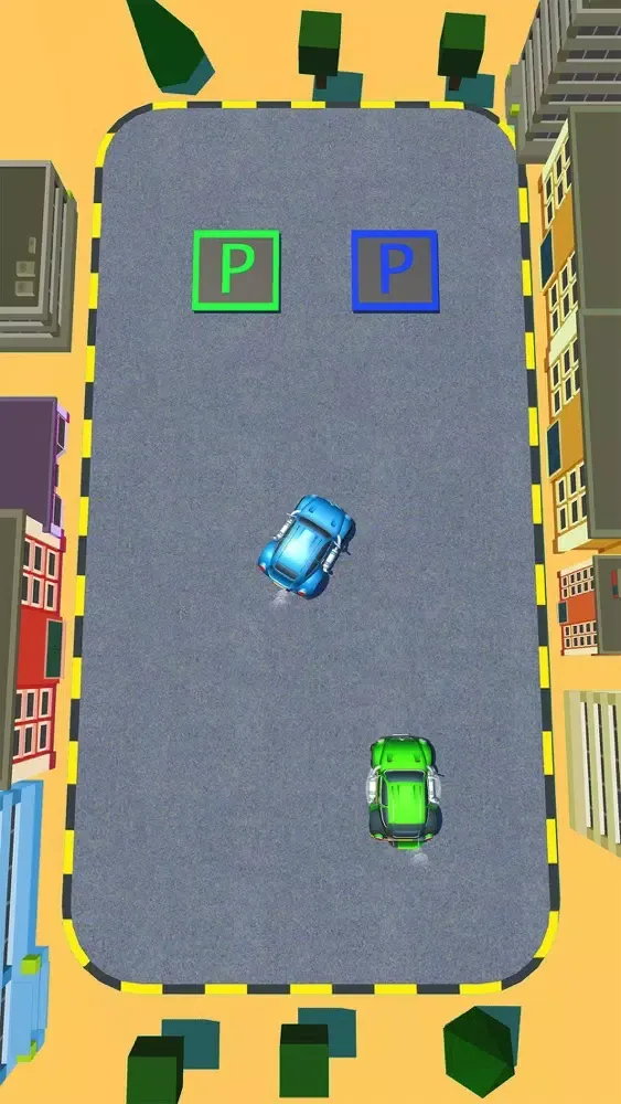 Ảnh chụp màn hình của Parking Draw Path Puzzle