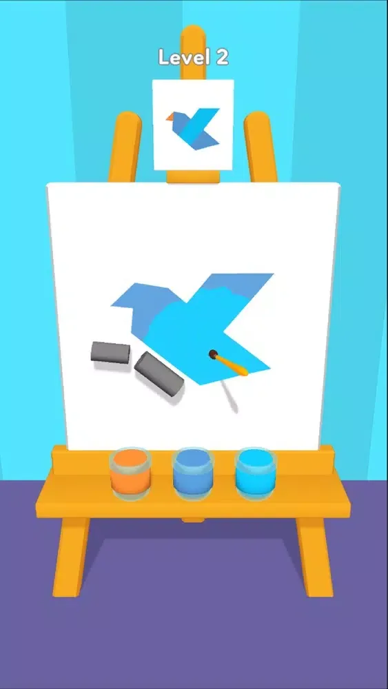 Tangkapan skrin Tape Painting