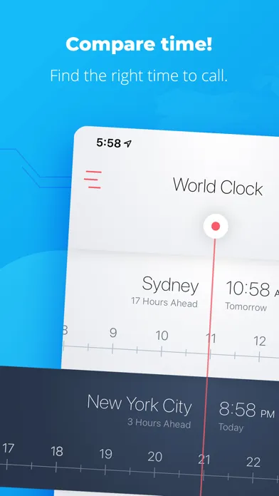 Zen World Clock Time Converter Ekran Görüntüleri