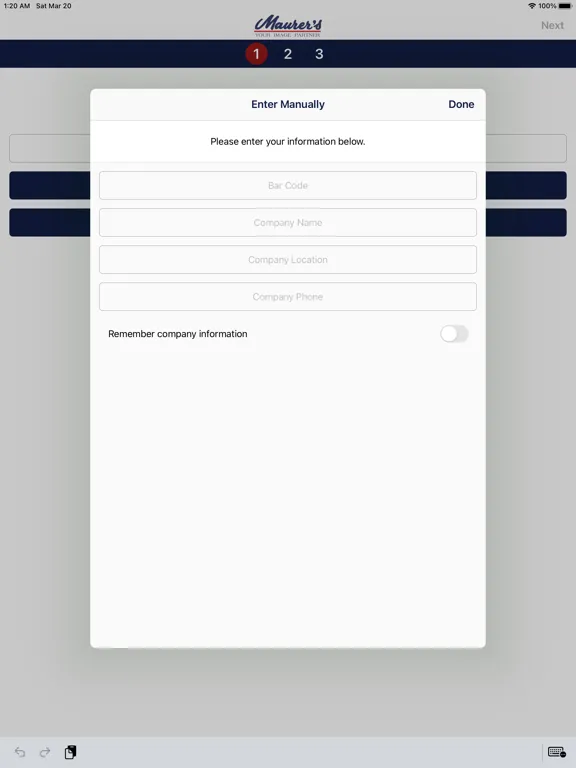 Maurer's Garment Repair iPad 應用截圖