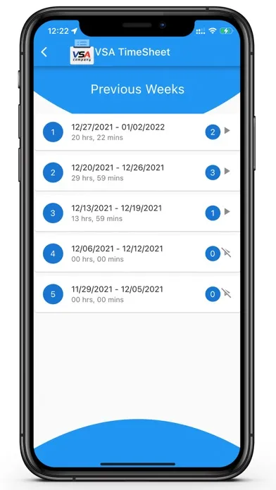 تصاویر VSA TimeSheet